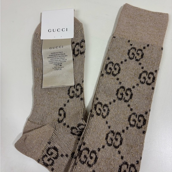 Gucci GG Logo Socks - Picture 1 of 7